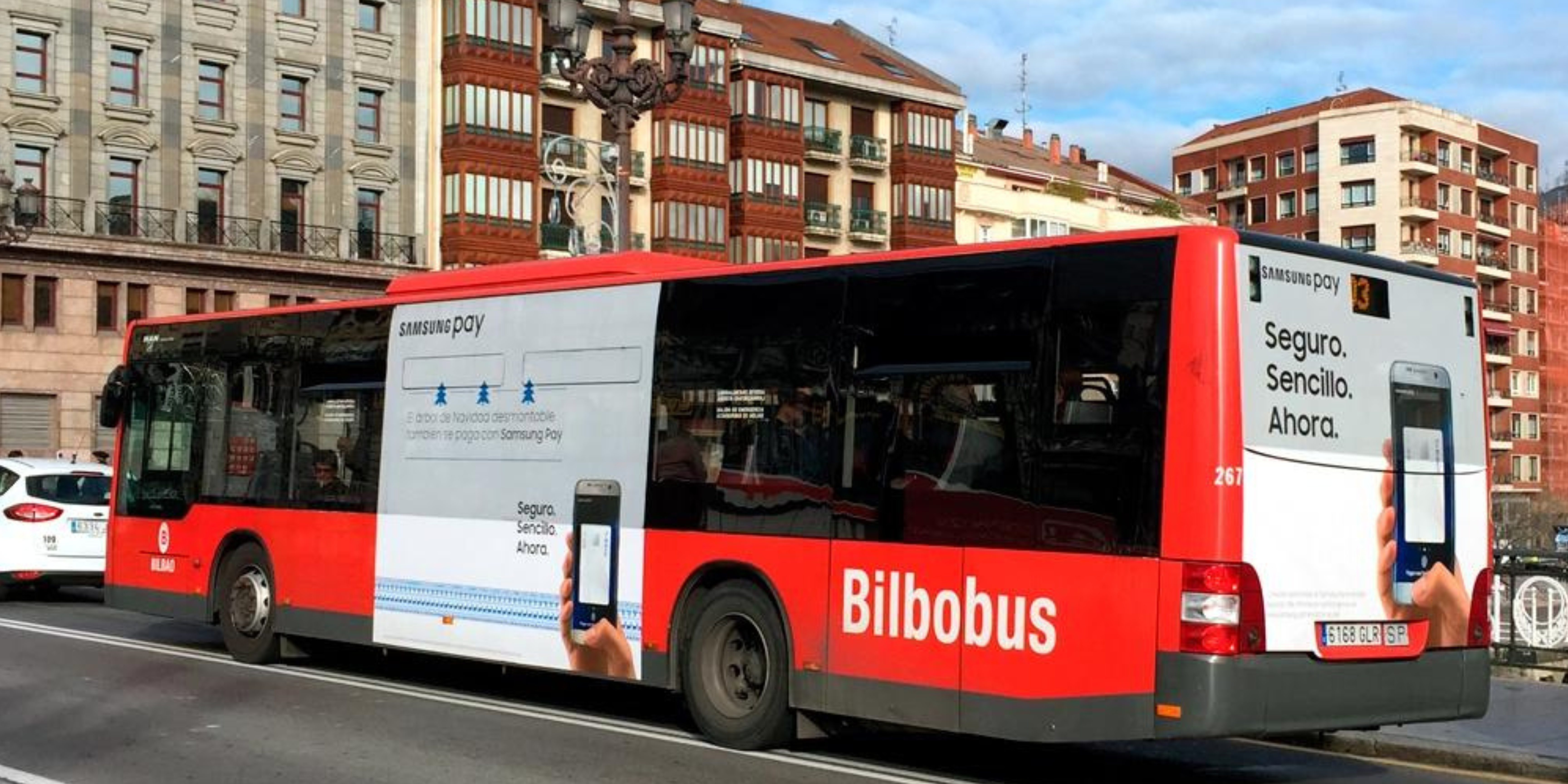 Publicidad en autobuses Bilbao - Bilbobus